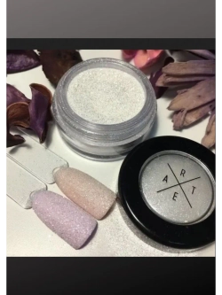 ARTEX мерцающая пудра (звездная пыль) блеск серебро (2 баночки)