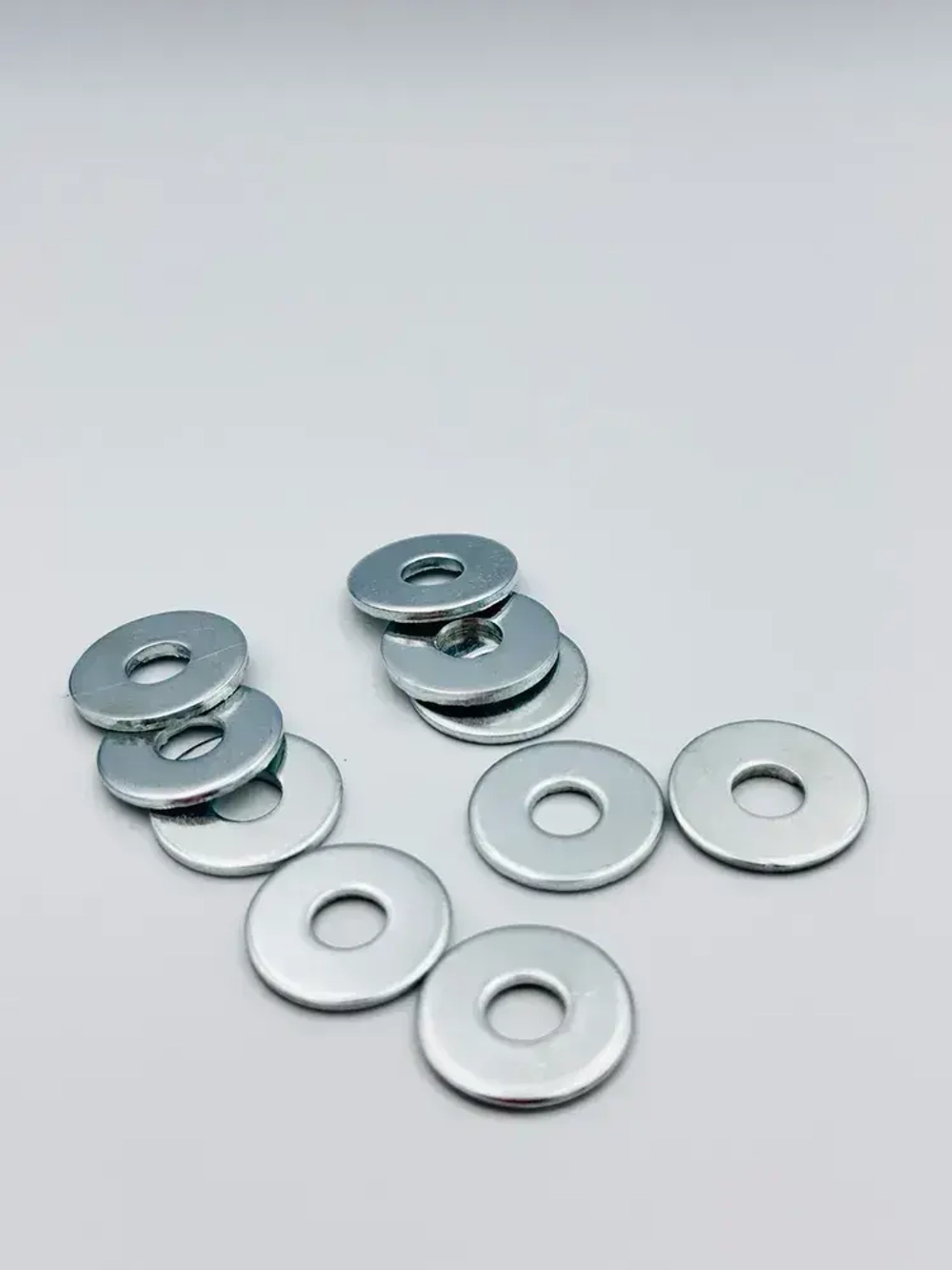 КрепХаус Шайба Кузовная M8, DIN9021, ГОСТ 6958-78, 100 шт.