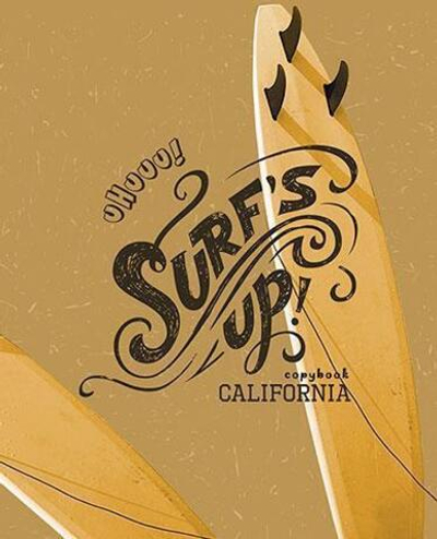 Тетрадь А5 48л. клет. "Сёрф" (Апплика)