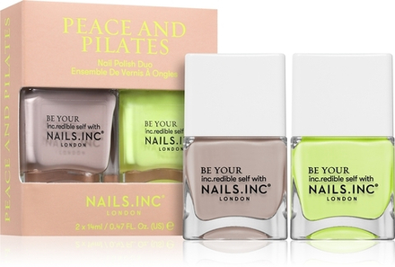 Nails Inc. Peace and Pilates - набор лаков для ногтей,