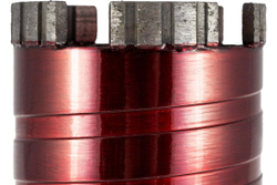 Сверло алмазное сегментное по армированному бетону Extra Line Titan САСС 62x450x4 мм, 1 1/4UNC Diam 313033