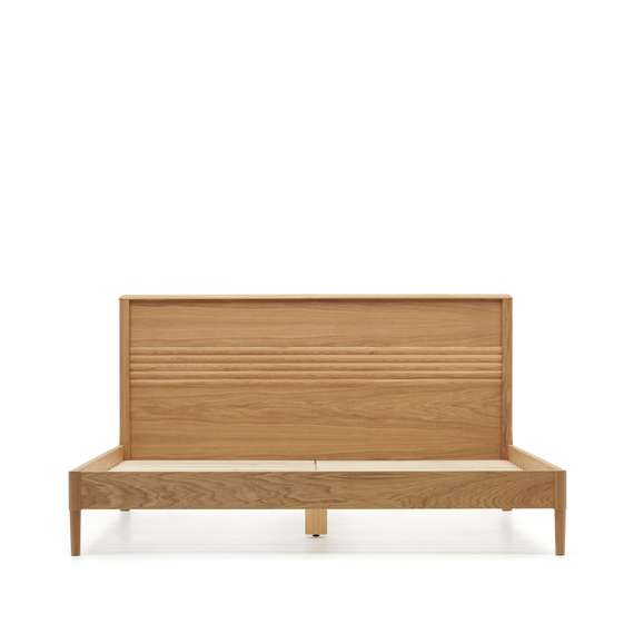 Lenon Кровать из шпона дуба для матраса 160 x 200 см