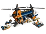 Конструктор LEGO City 60437 Вертолёт-исследователь джунглей в базовом лагере