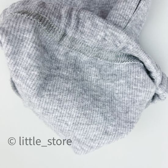 Штанишки из кашкорсе "New" Серый меланж