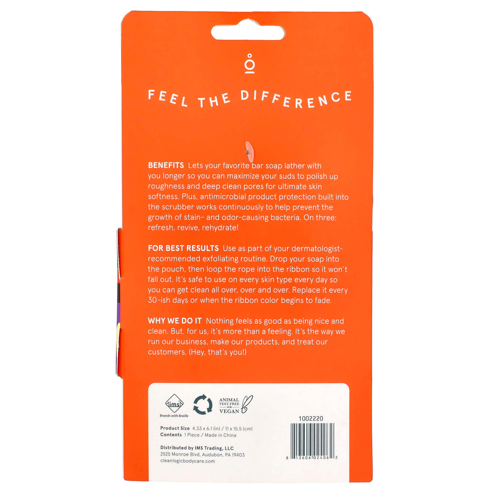 CleanLogic, Sport, отшелушивающее мыло, 1 шт.