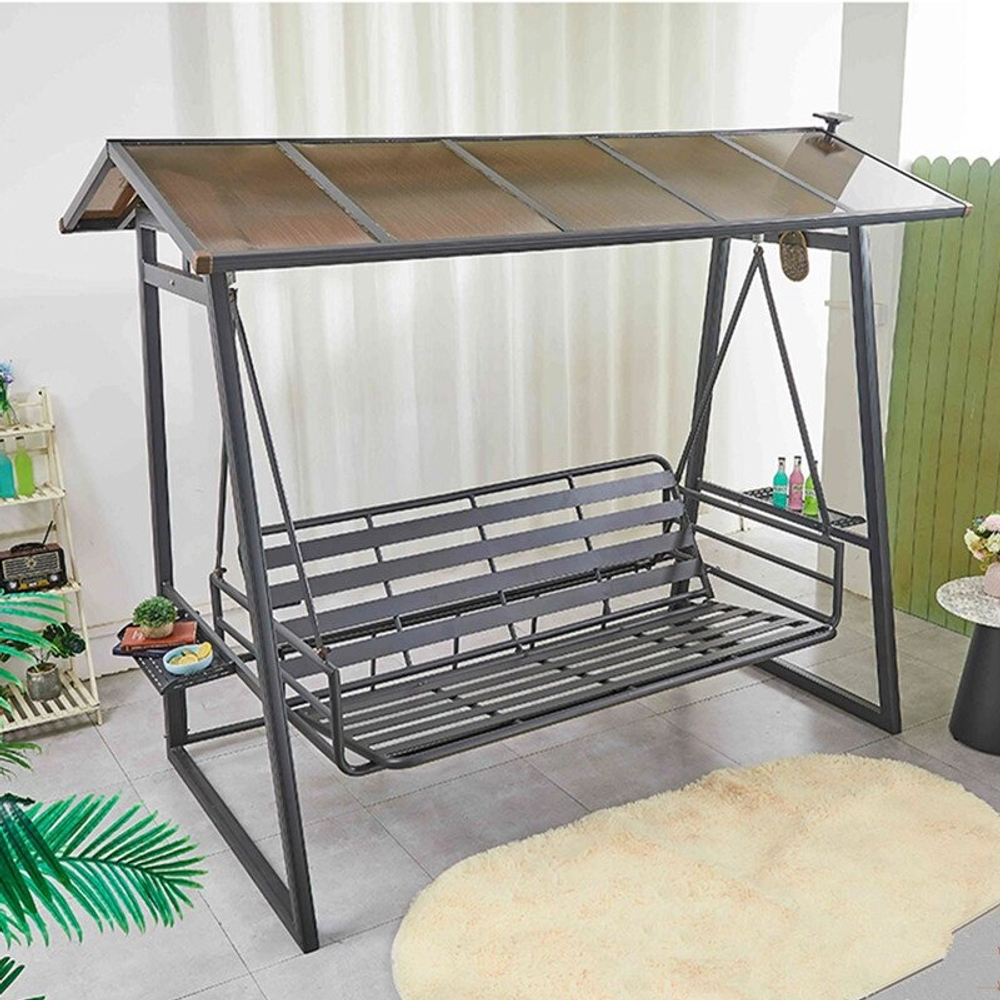 Раскладные качели из алюминия GRAF IV, серый