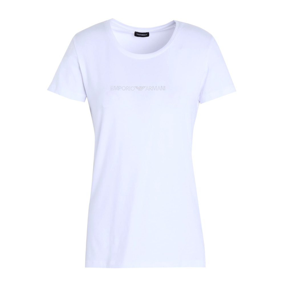 Женская футболка белая Emporio Armani 163139_CC318 00010