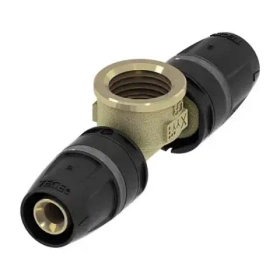 Тройник с внутренней резьбой TeCe 40 х 1* х 40