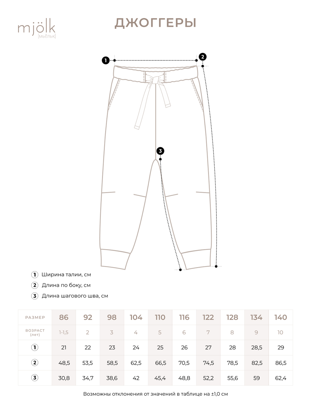 Джоггеры Mjölk Собачки NEW