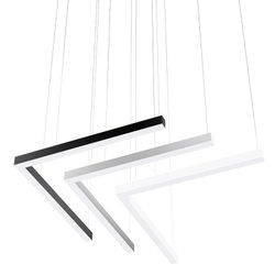 Светильник потолочный Г-образный 180вт 1200x600x80мм