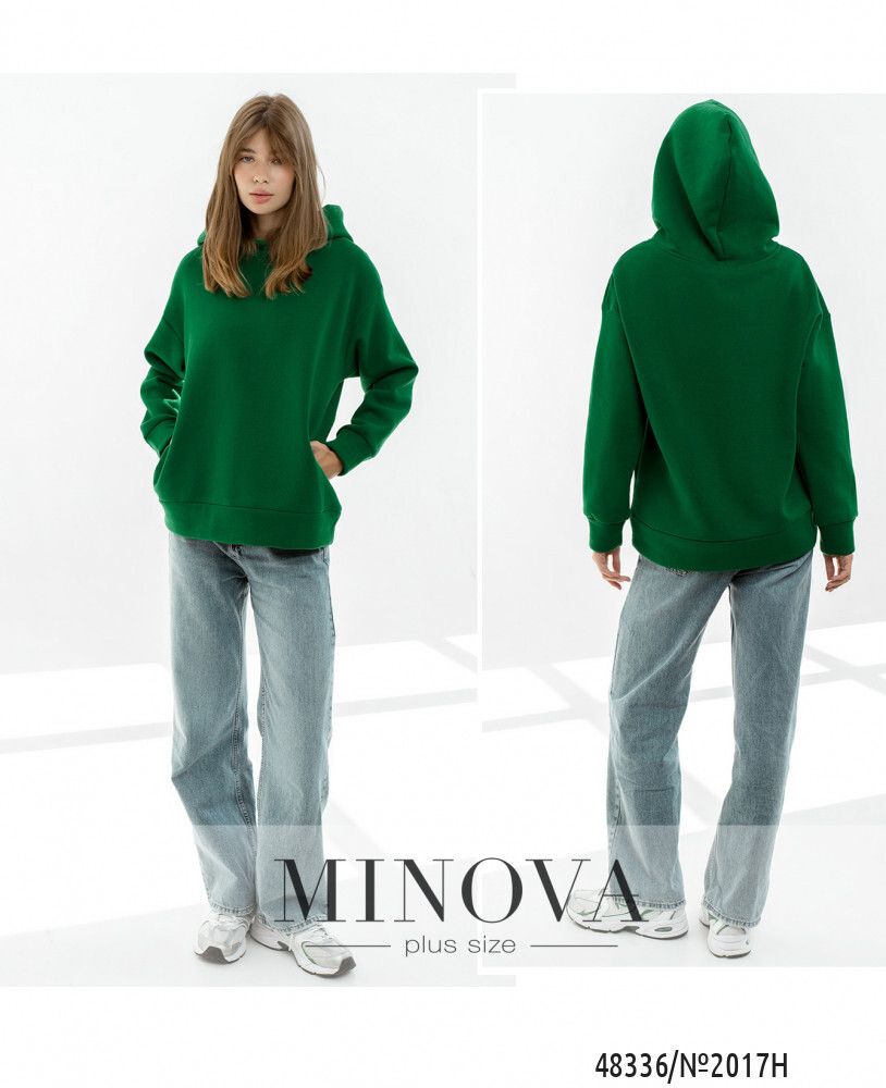 Худи 2017Н-зеленый Minova