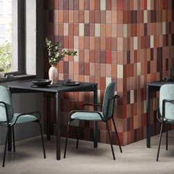 Стул Ror, 2 Frame, велюр, черный/зеленый