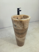 Раковина напольная из оникса Sunset ON-61348 (40*40*90)