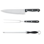 Комплект из нерж. стали состоящий из 3 частей CARVE