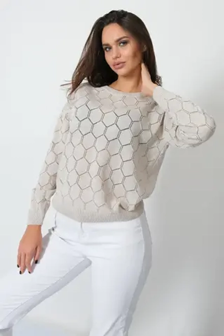 Джемпер М 3083/молочный