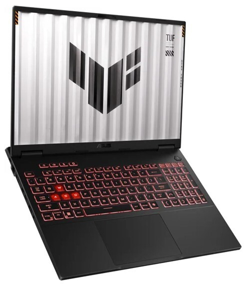 Ноутбук  ASUS TUF Gaming A16 FA608WV-QT053 16 ", Ryzen AI 300, 16 Гб RAM, 1 Тб SSD, GeForce RTX 4060, Серый
