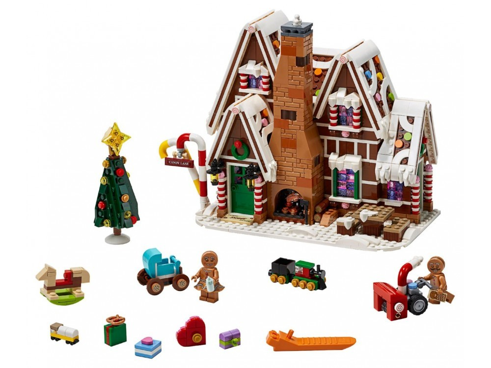 LEGO Creator: Пряничный домик 10267 — Gingerbread House — Лего Креатор Создатель