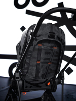 Коляска 2 в 1 Cybex Melio Street Real Black с дождевиком