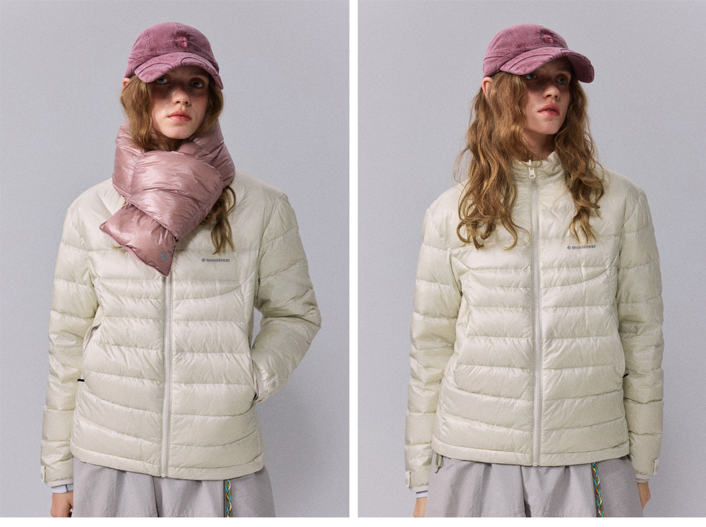 Куртка Nothomme Monterest Women's "Empty Mountain Rain" 3-in-1 C6 Waterproof Hiking Jacket with Detachable Down Vest