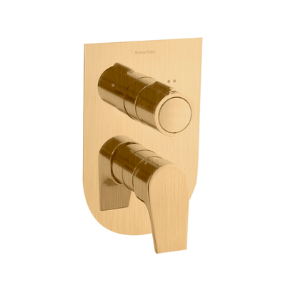 Встраиваемый смеситель для душа на 2 выхода URBAN CHIC 211502SOC золото