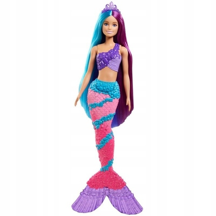 Кукла Barbie Mattel Барби Dreamtopia Mermaid Русалка с длинными волосами GTF39