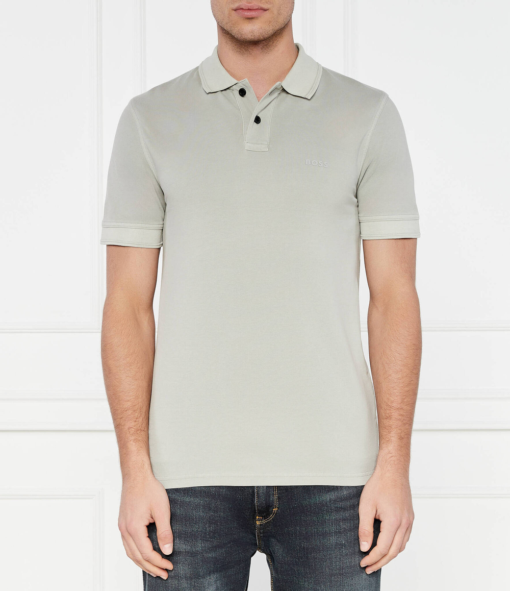 Поло Prime BOSS ORANGE - фисташковый(50507813)