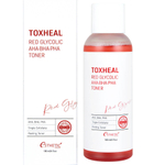 Тоник-пилинг с гликолевой кислотой Esthetic House Toxheal Red Glycolic AHA-BHA-PHA Toner