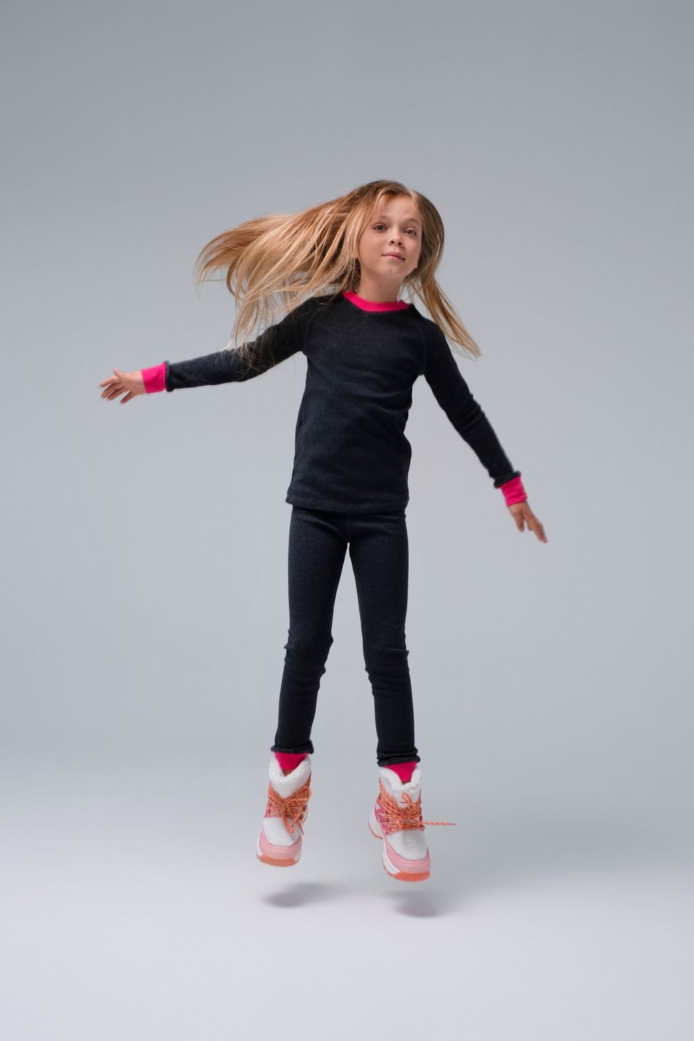 Термобелье (Графит/Фуксия)