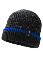 Шапка для рыбалки водонепроницаемая Dexshell Cuffed Beanie черный/cиний S/M (56-58 см)