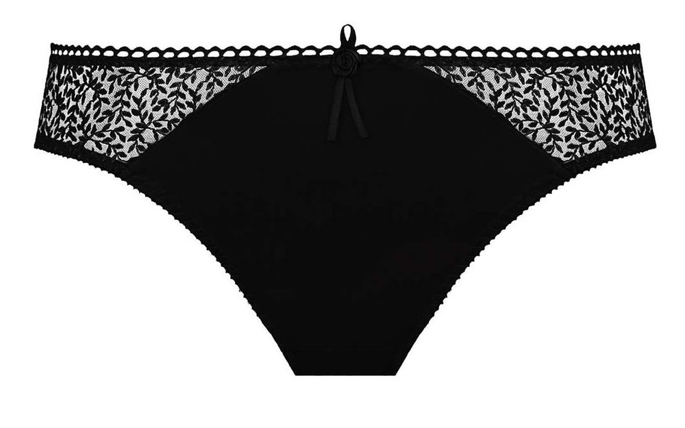 Трусы-слипы Kate с узором в виде листвы полевых цветов (Размер: 44) (Цвет: серый)