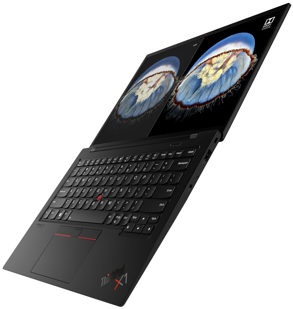 Ноутбук Lenovo ThinkPad X1 Carbon Gen 9 (20XW005GRT) 14"/Intel Core i7-1165G7/RAM 32GB/SSD 1024GB/Intel Iris XE/1920*1200/IPS/Windows 11/Подсветка кл-ры: LED/черный. Состояние: B1
