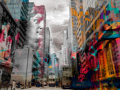 Дизайнерские обои Wall Street GRUNGE