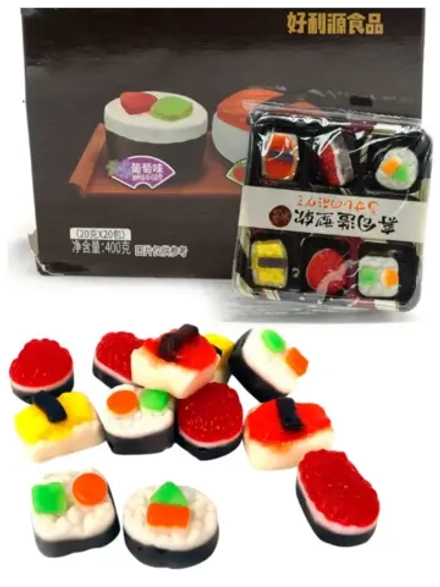 Жевательный мармелад Роллы и Суши 20 г * 20 шт