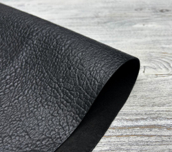 Черная кожа козы для сумок и портмоне