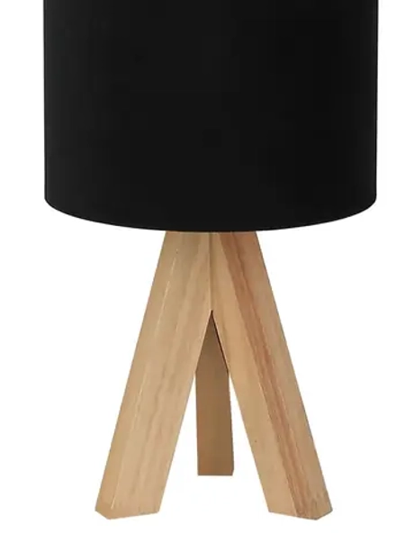 Настольный светильник деревянный, торшер на тумбочку