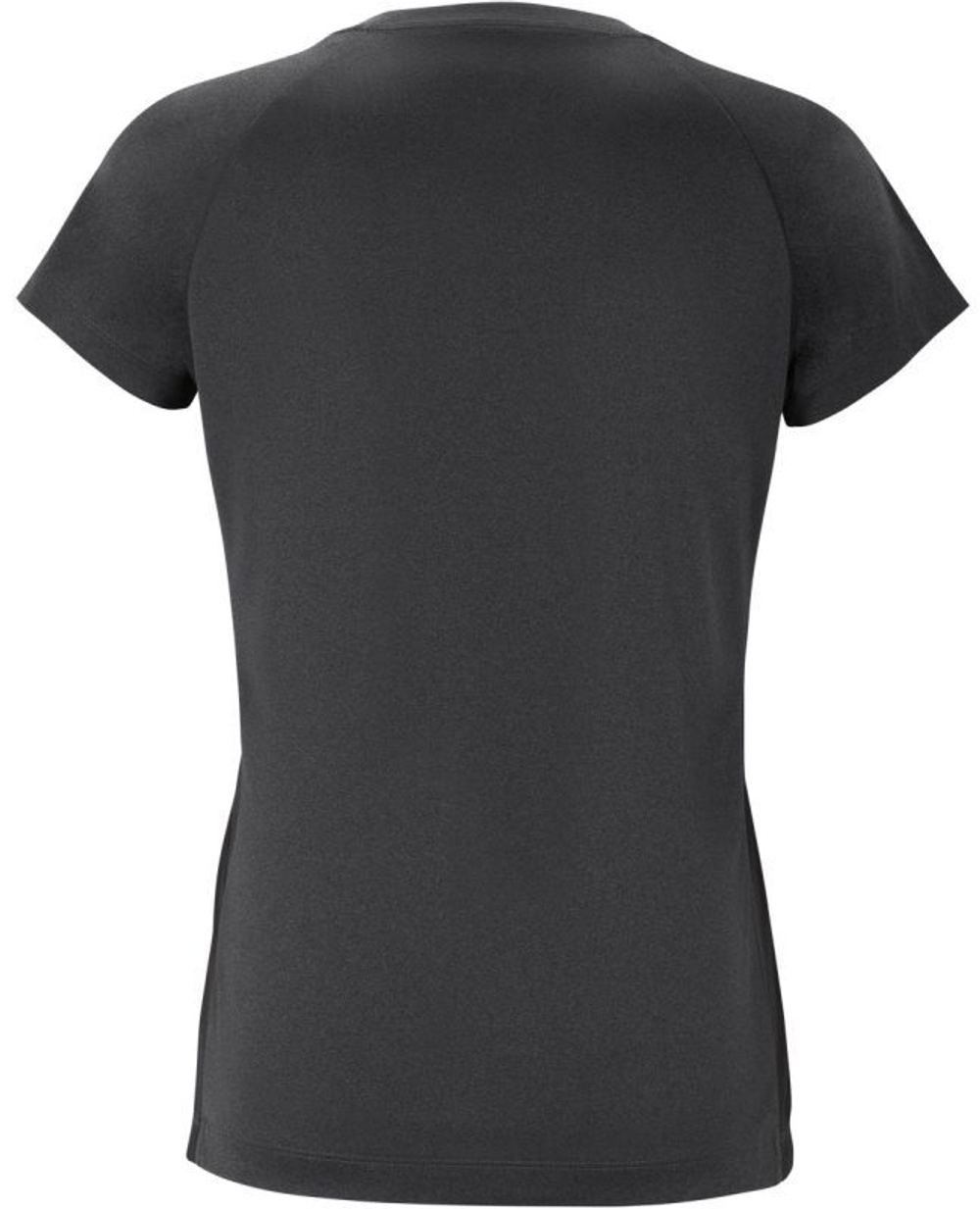 Женская теннисная футболка Tecnifibre Lady F2 Airmesh - black heather