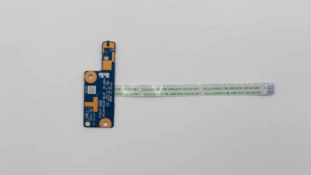 Плата питания с кнопкой включения для ноутбука Lenovo G50-80 (5C50H19446), оригинал