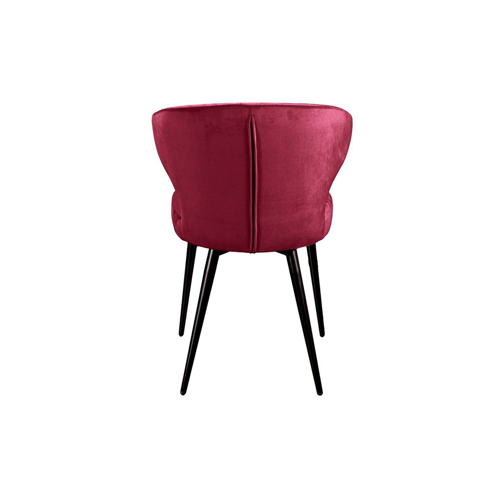 Стул Richard ромб, бархат винно-красный 16