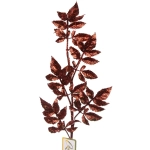 Ветка декоративная «Изысканный блеск», Шоколад
