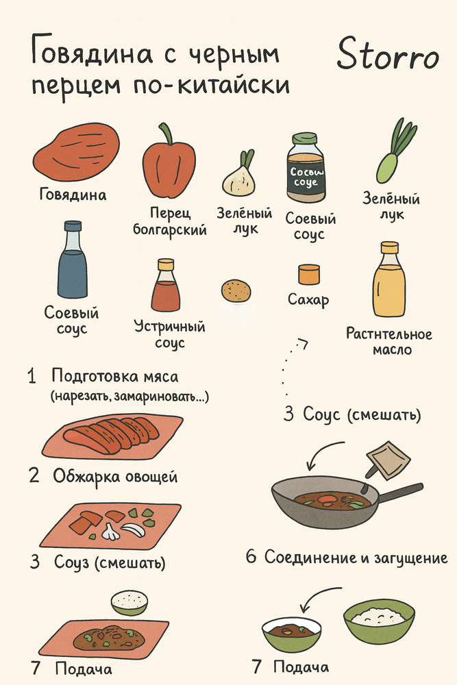 Соус из черного перца Fengquimai 460 г