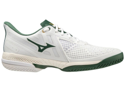 Теннисные кроссовки Mizuno Wave Exceed Tour 5 AC - white/pineneedle/papyrus