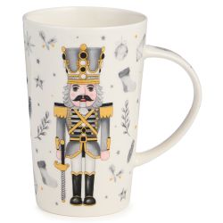 НАБОР ПОДАРОЧНЫЙ LEFARD "ЩЕЛКУНЧИК" (КРУЖКА 385 МЛ В КОМПЛЕКТЕ С ЁЛОЧНОЙ ИГРУШКОЙ)