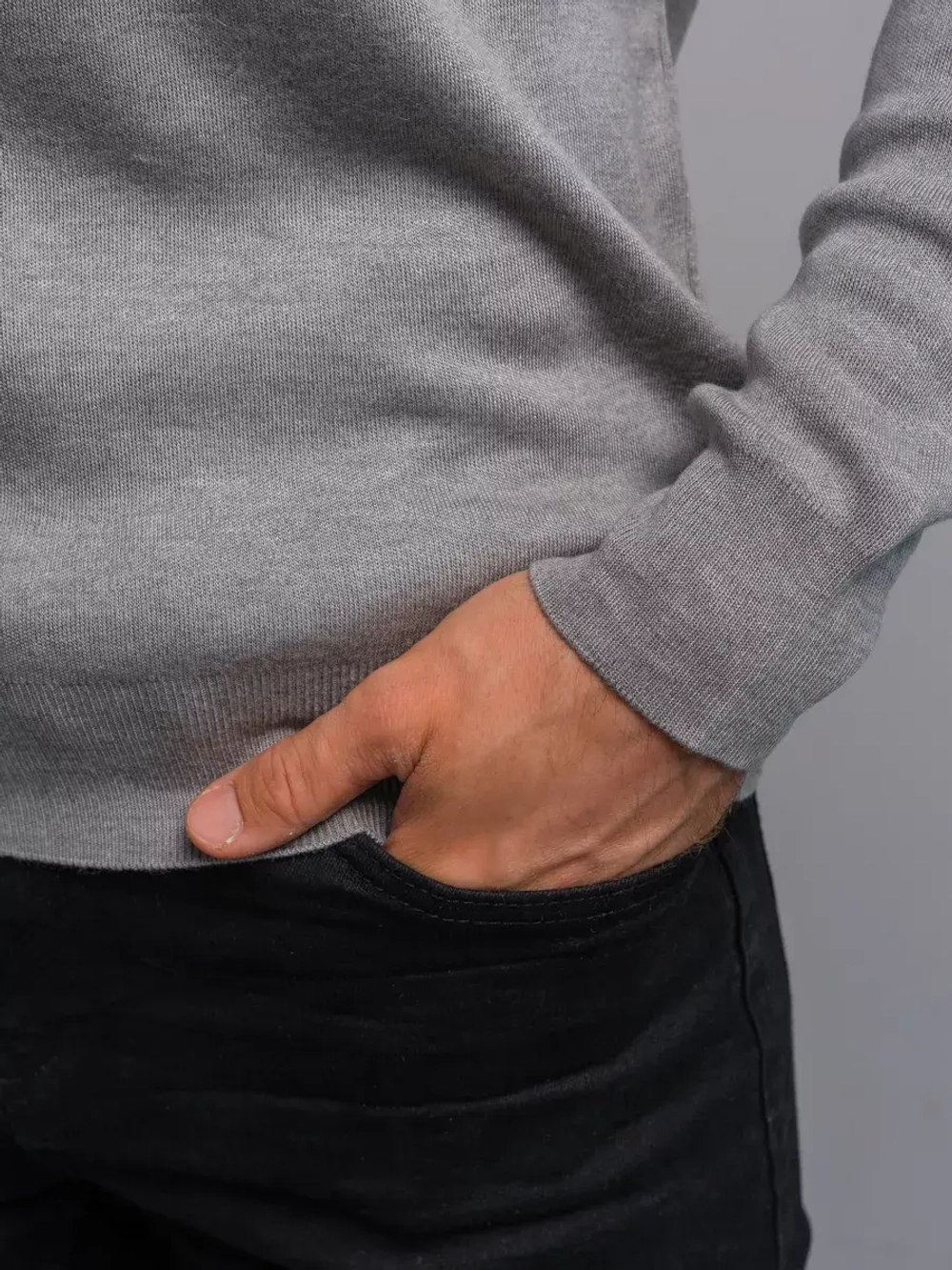 Джемпер Турция тонкий теплый с горлом