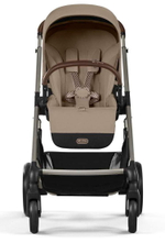 Коляска Cybex Balios S Lux TPE complete Aton S2 Hibiscus Red 3 в 1 Almond Beige с дождевиками