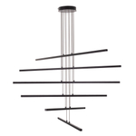 Citilux Стиг CL203261 LED Люстра подвесная с пультом Чёрная