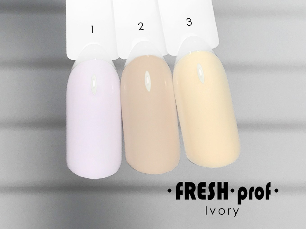 Гель лак Fresh prof IVORY 10мл №01