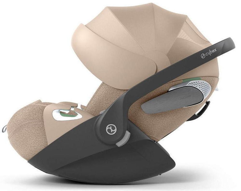 Коляска Cybex Talos S Lux TPE complete Cloud T Cozy Beige Plus 3 в 1 Seashell Beige с дождевиками