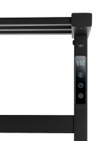 Полотенцесушитель электрический WONZON & WOGHAND FRANKFURT WW-A1026-MB черный матовый