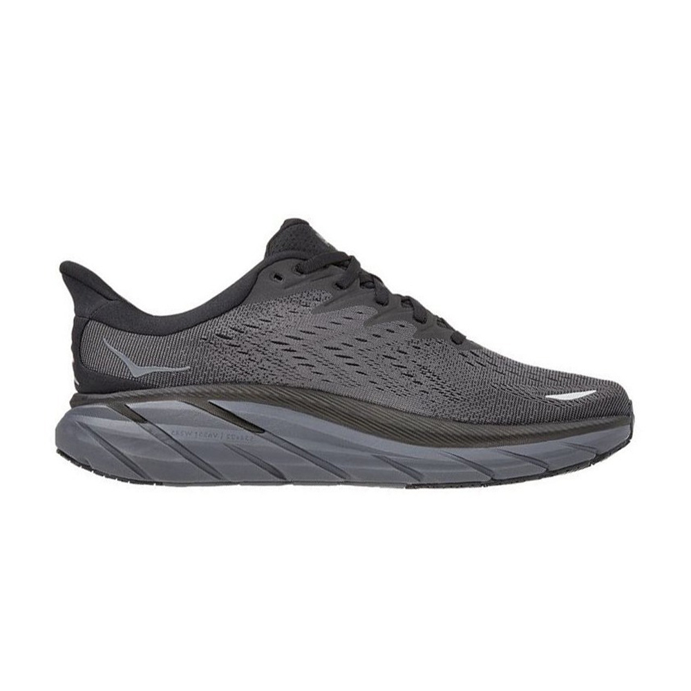 Кроссовки мужские HOKA M CLIFTON 8 WIDE Black / Black