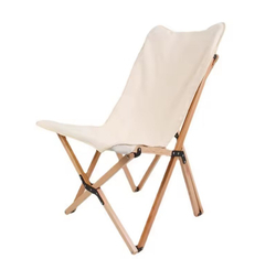 Складной стул для кемпинга из дерева